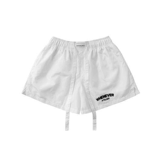 “whenever” nylon shorts ss25 whenever atelier astoud
