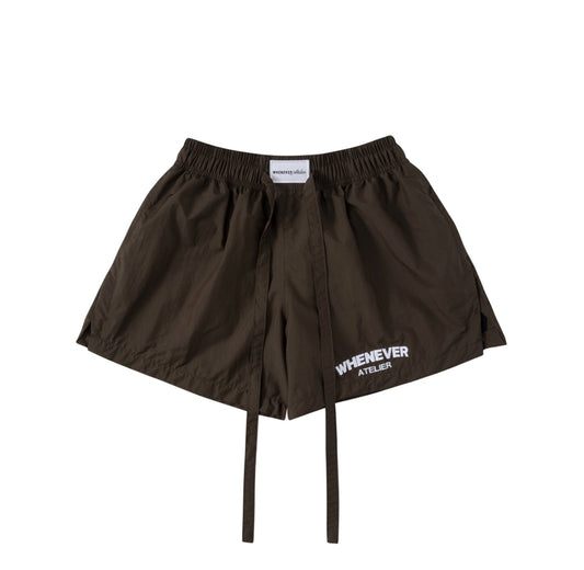 “whenever” wrinkled nylon ss25 shorts whenever atelier 168一分钟极速赛车体彩官网官方 ASTOUD