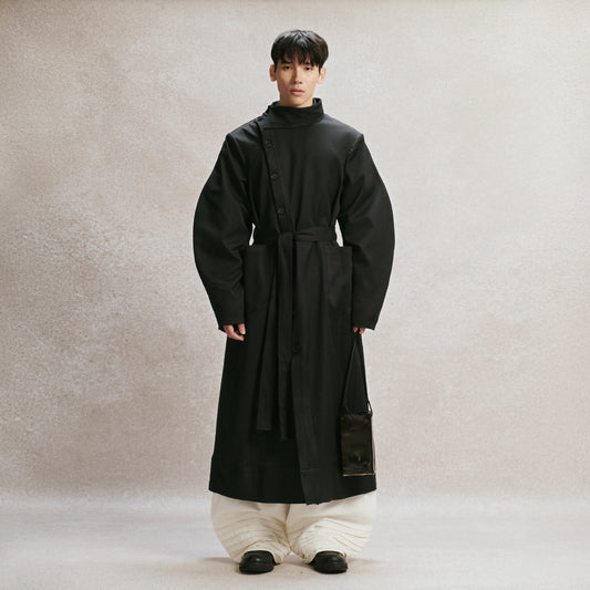 Black Larris Trench Coat