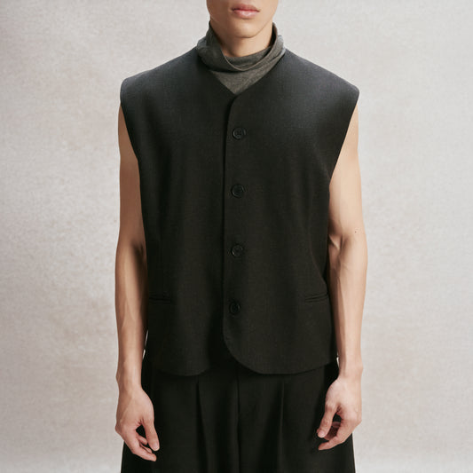Black Patio Gilet
