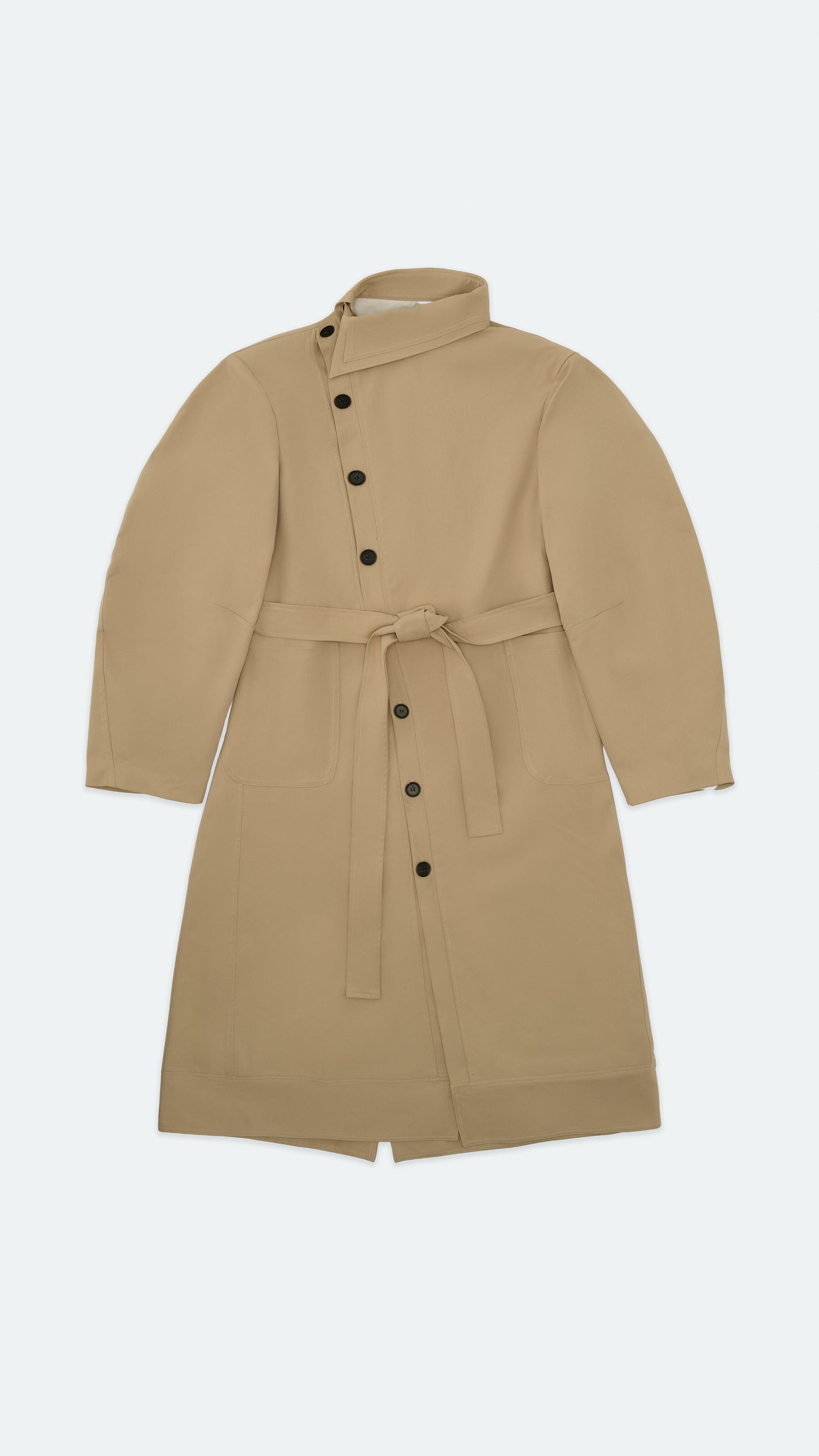 Beige Larris Trench Coat AIN Astoud