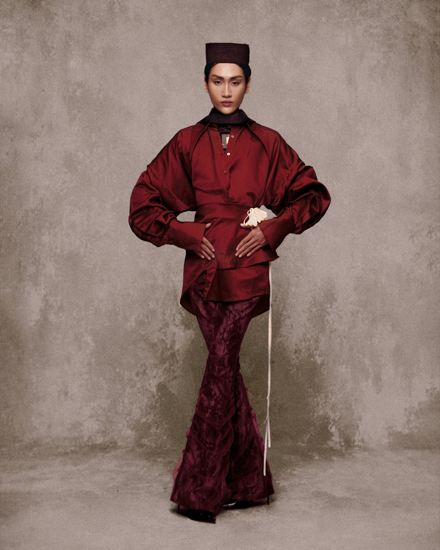 Chợ Lớn Denim Flared Pants AN HERITAGE ASTOUD