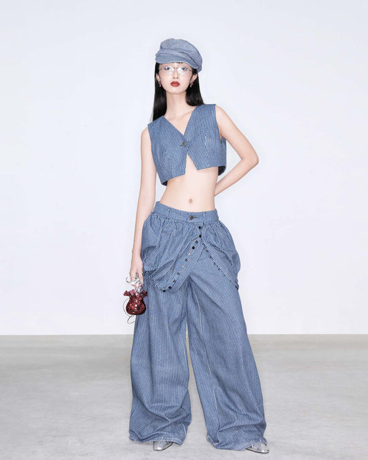  STRIPED-WIDE-LEG-PANTS -dac-embellish-astoud