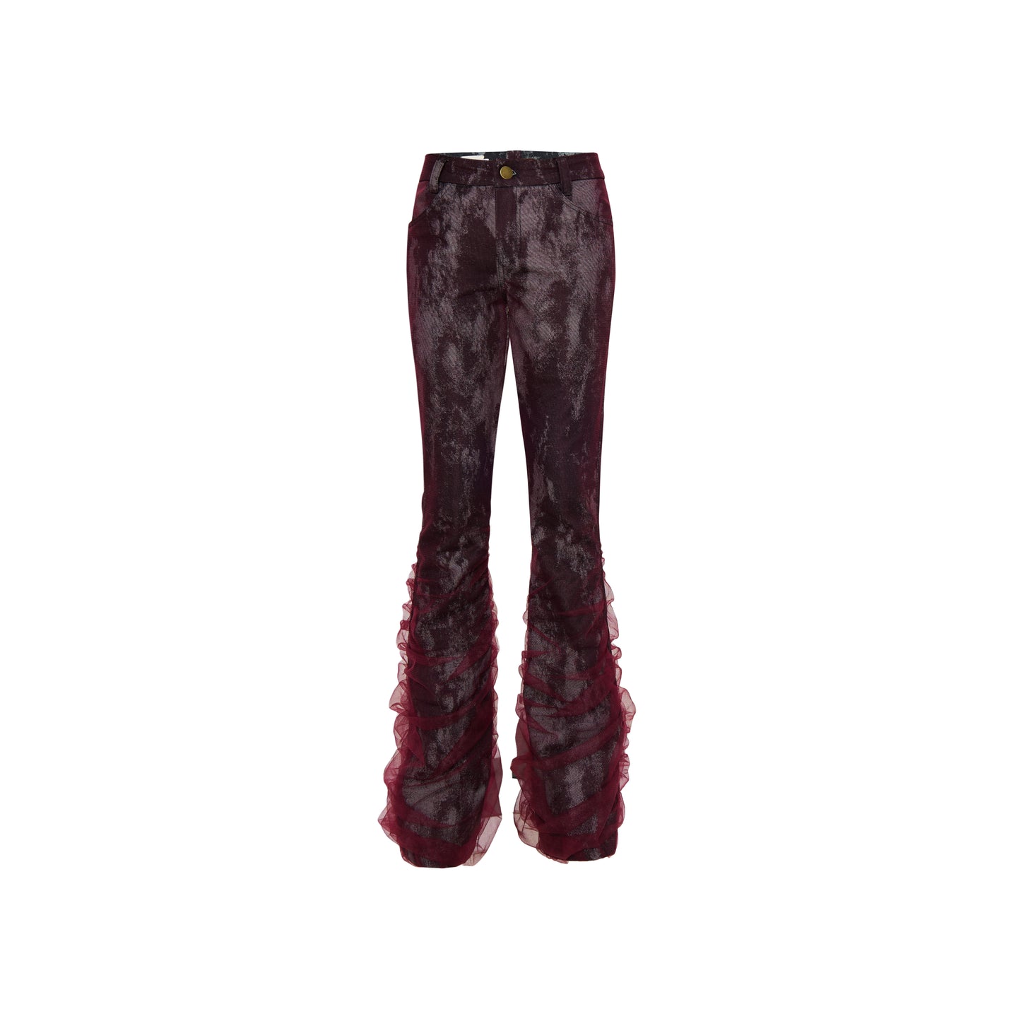 Chợ Lớn Denim Flared Pants