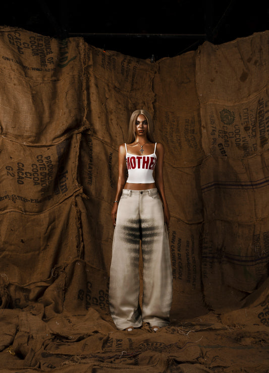 white-mother-printed-camisole-top tatichu 168一分钟极速赛车体彩官网官方 ASTOUD